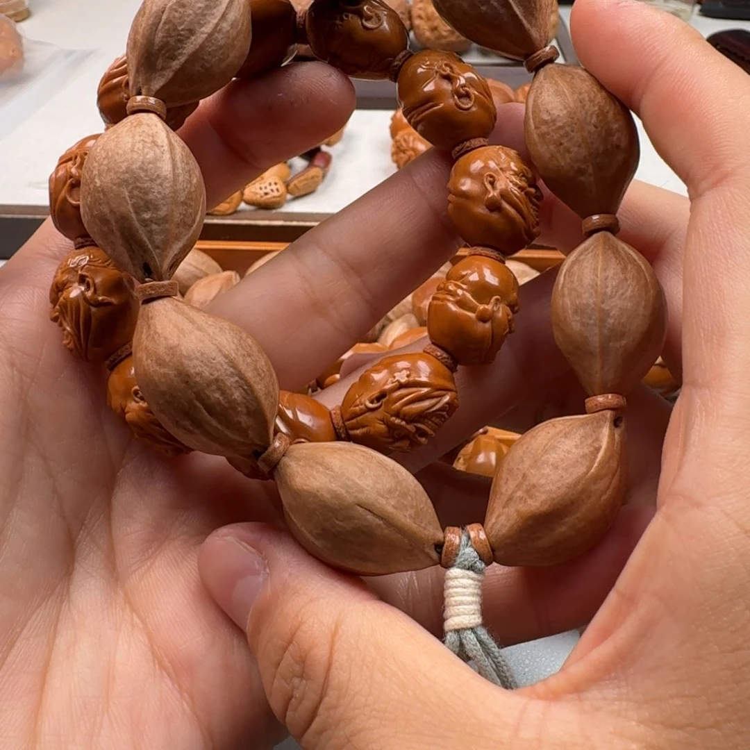 核桃手串/手链洋*的橄榄核