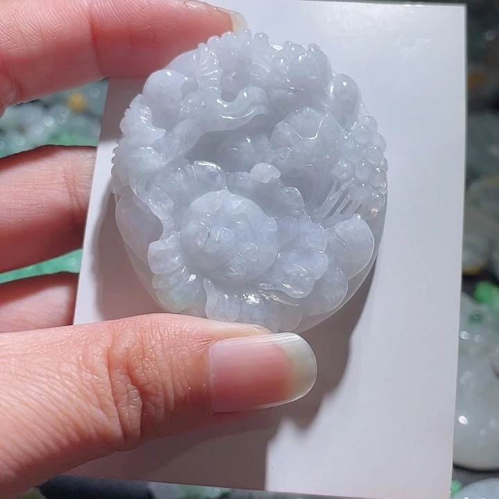 颈饰未镶嵌翡翠天