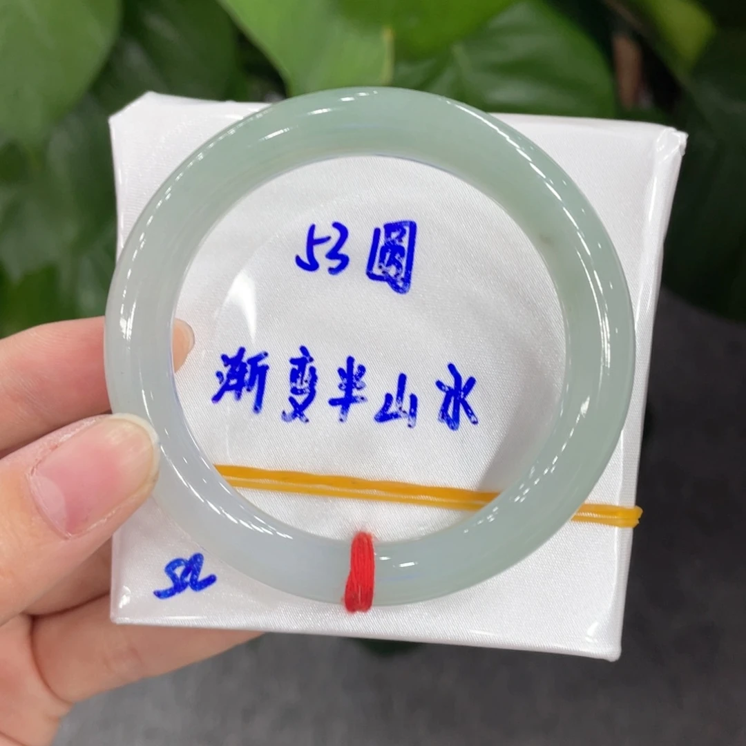 翡翠未镶嵌手镯缅甸天然翡翠
