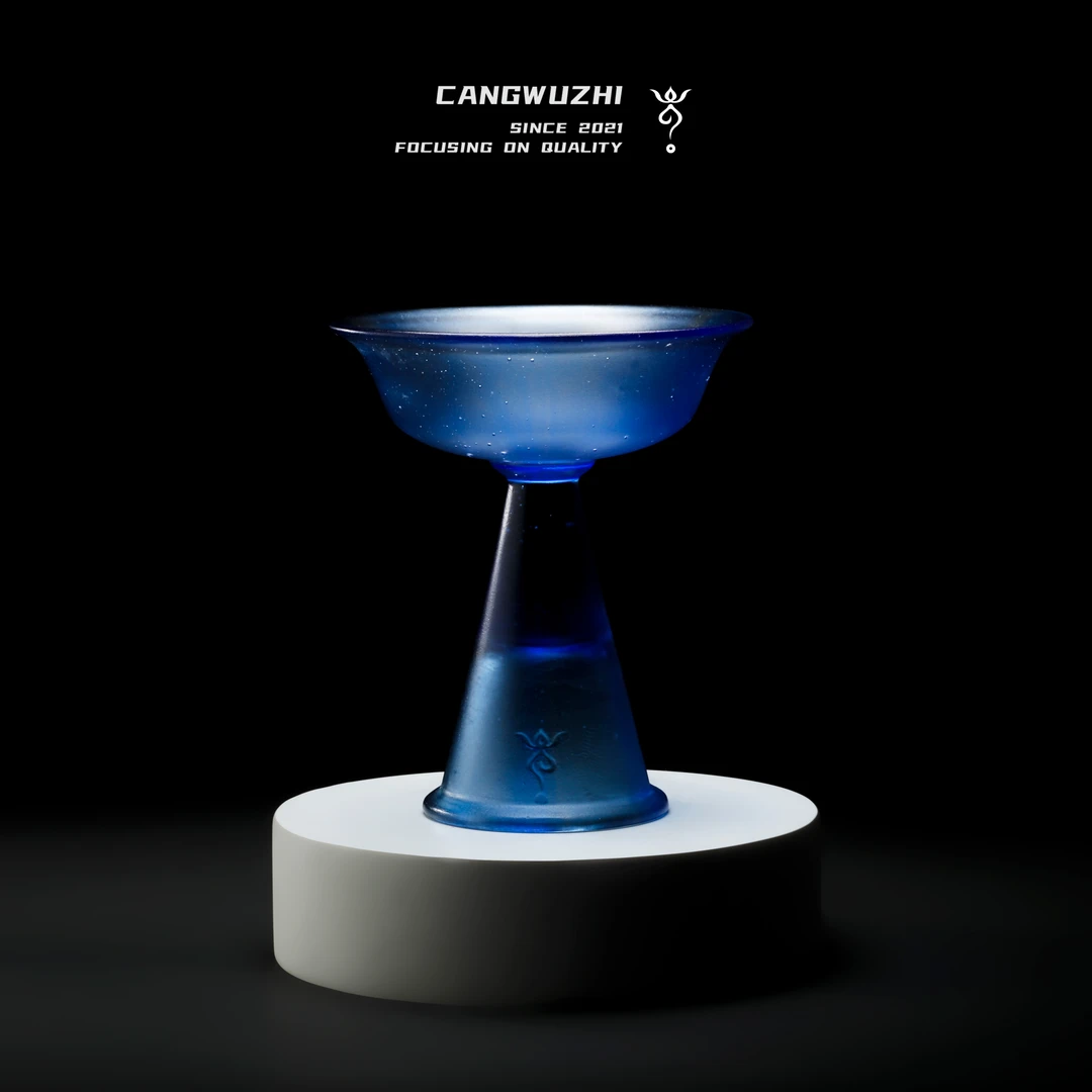 【藏物志】苕飮山房-古法琉璃供灯-湛空-2