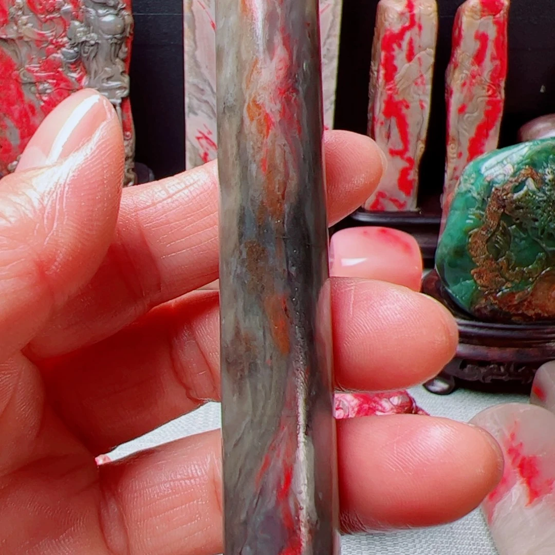 昌化石昌化鸡血石印章