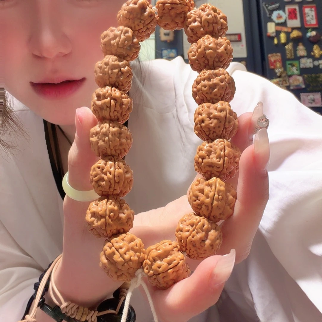 把件金刚菩提21mm五星梅花庄