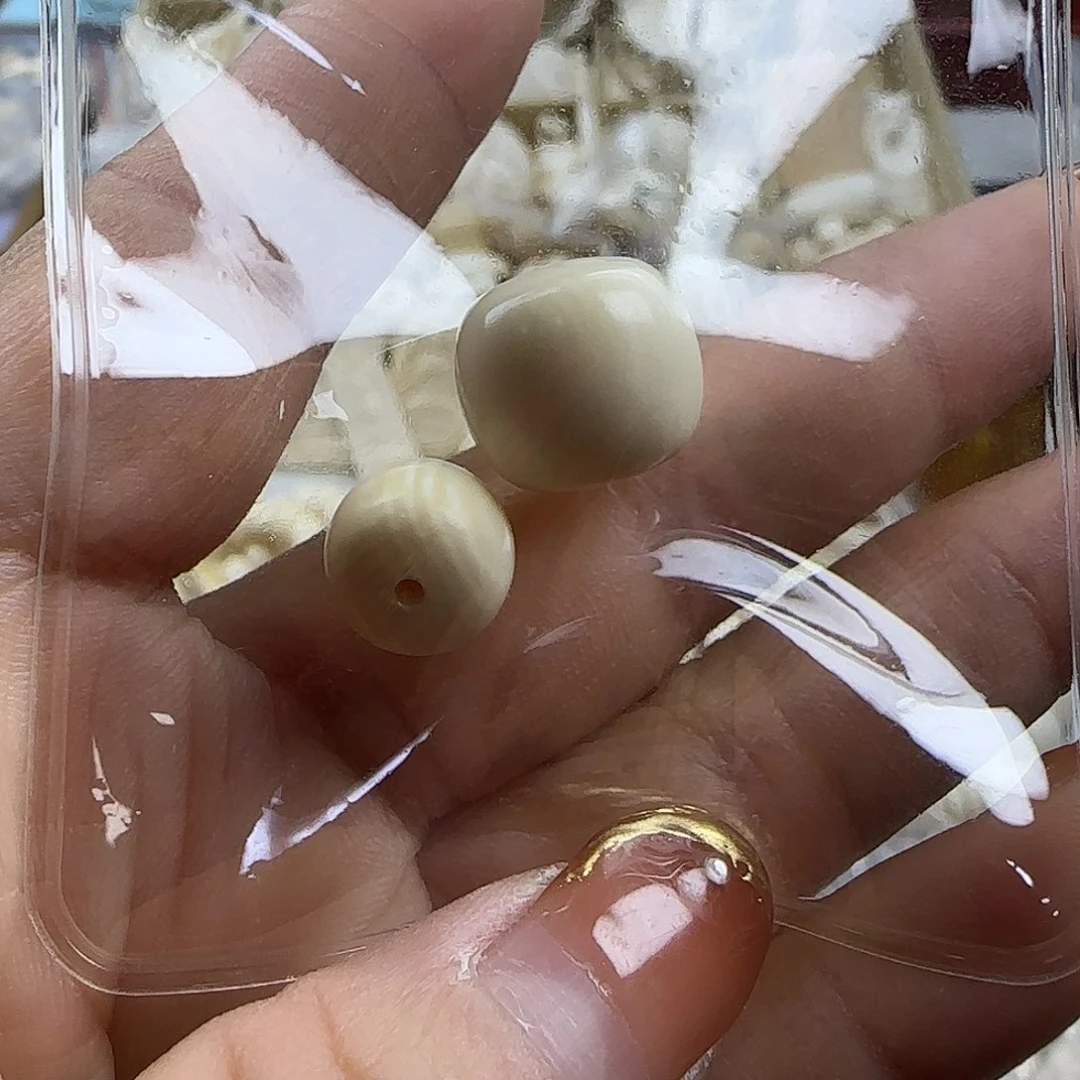 其他猛犸象牙今**事天然保真猛犸牙单珠