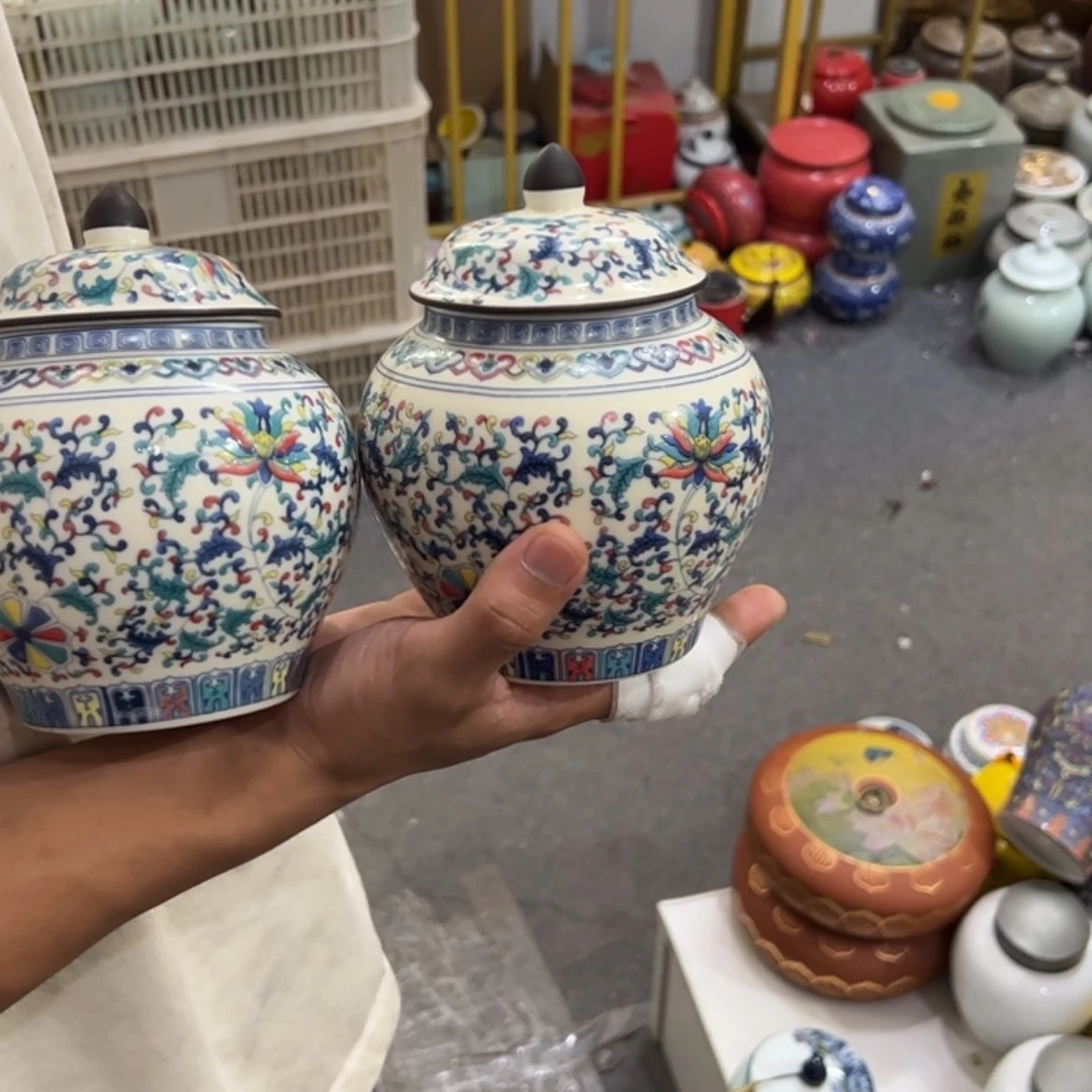 【闪购商品】瑕疵福利品陶瓷茶叶罐