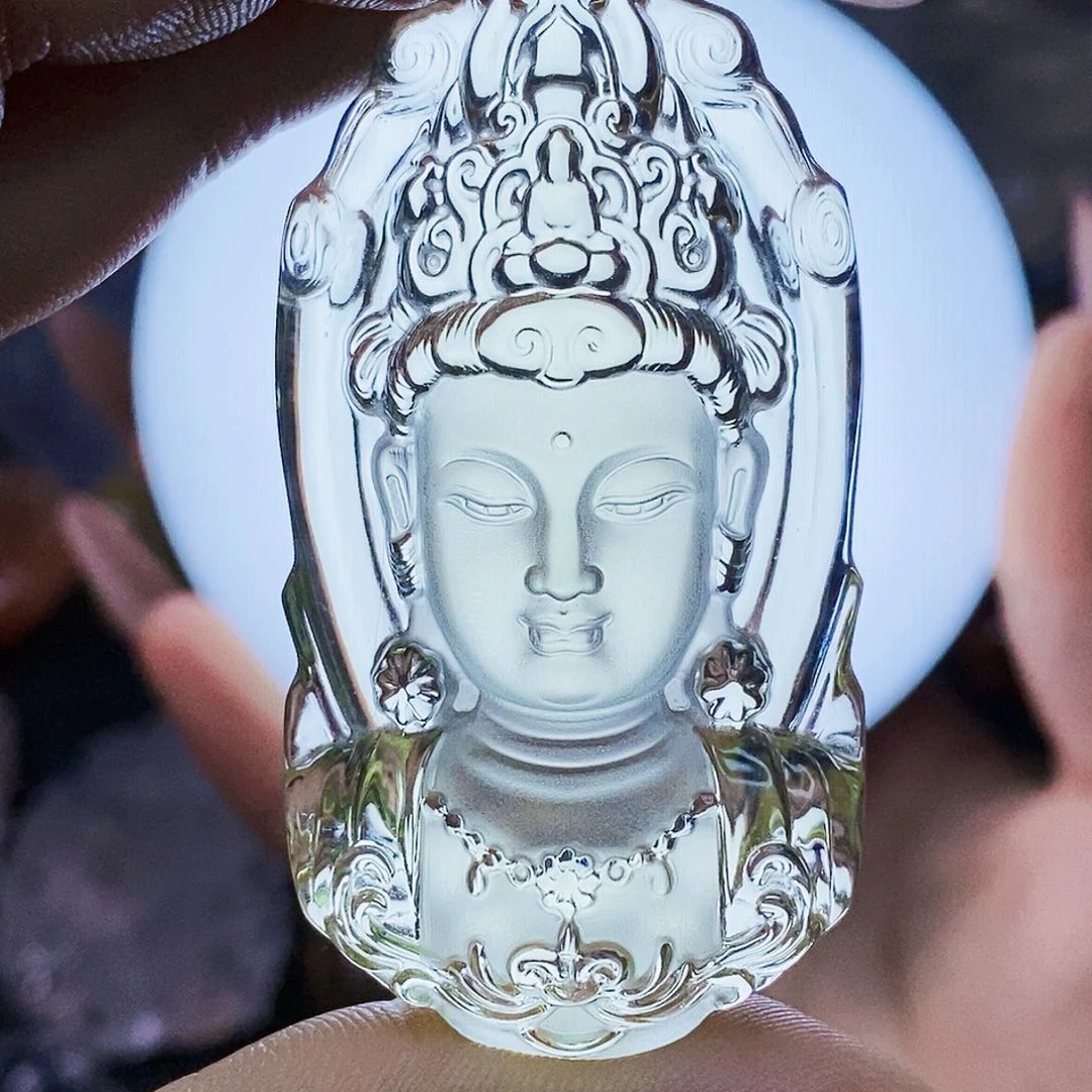 水晶颈饰未镶嵌九**几吊坠