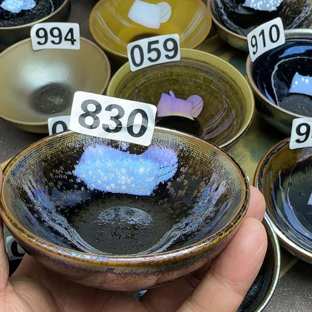 茶盏建阳建盏主人杯龙窑柴烧