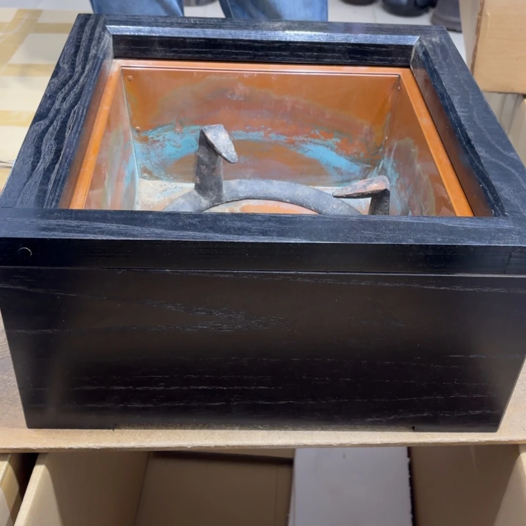 F***F木头大漆般若中古美术工艺品