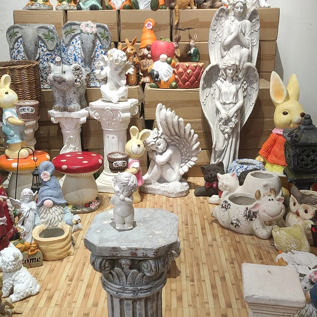 树脂树脂吃手小天使摆件