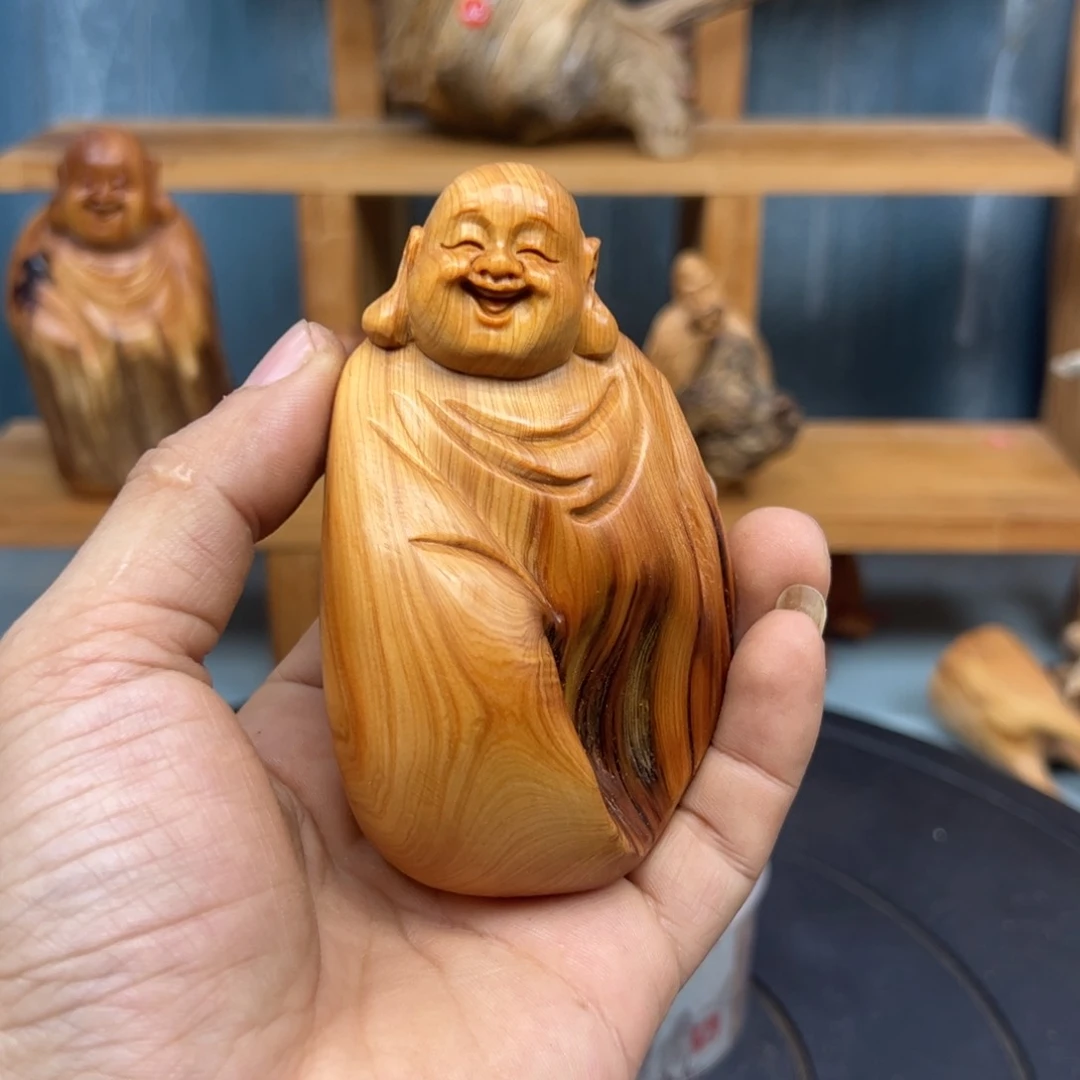 木萧*崖柏木摆件手把件