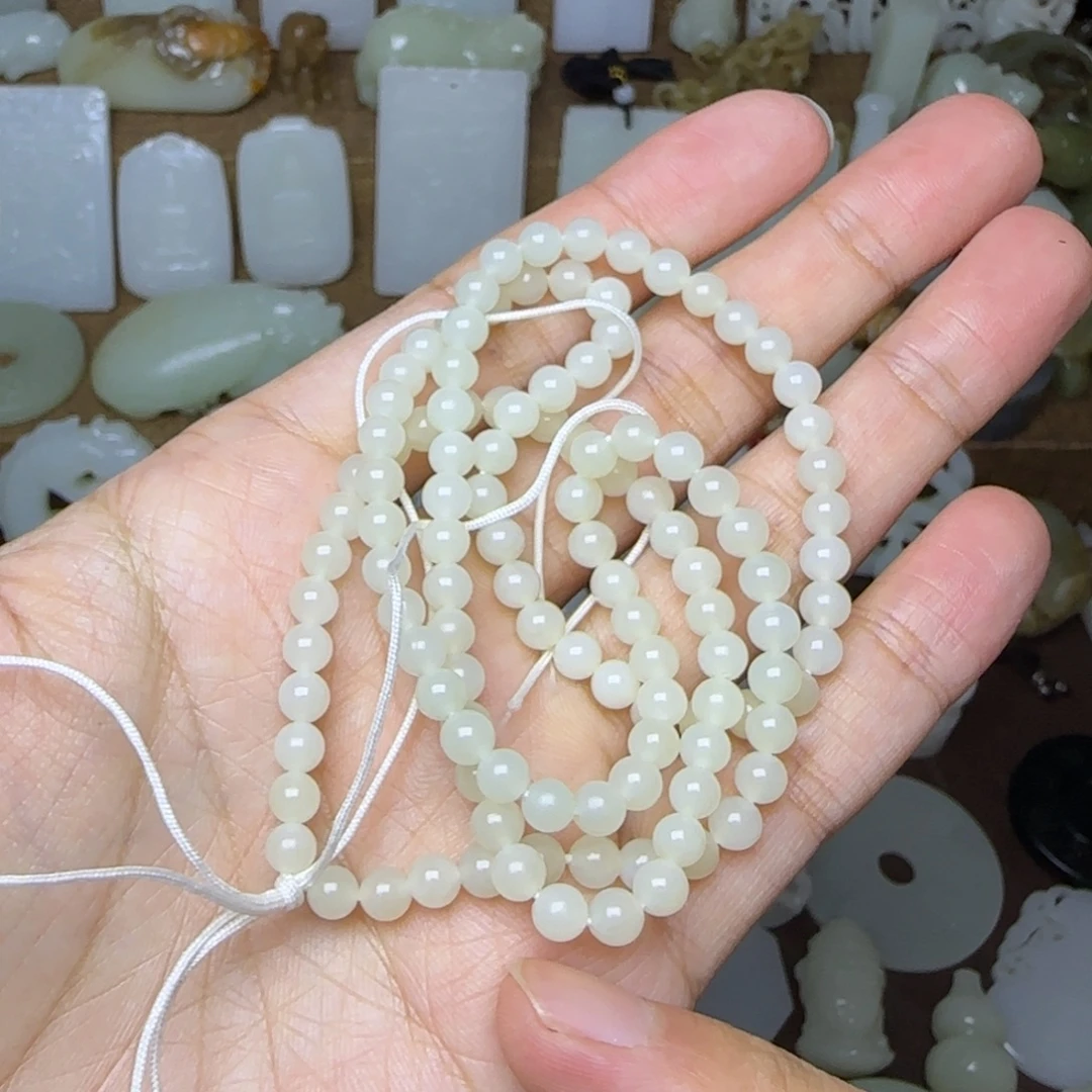 和田玉未镶嵌挂件卡5