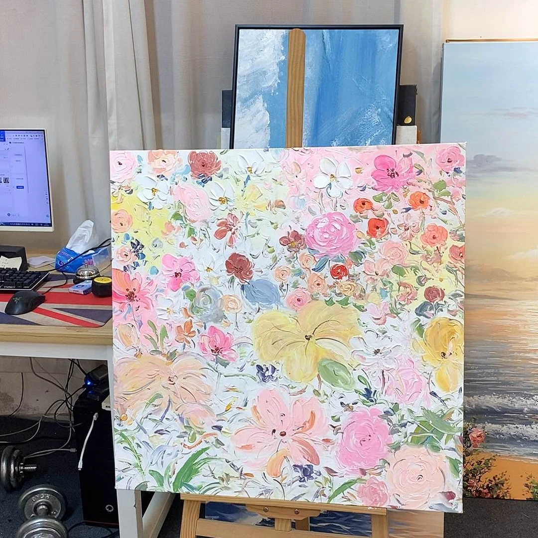 横款手绘临摹付老师画