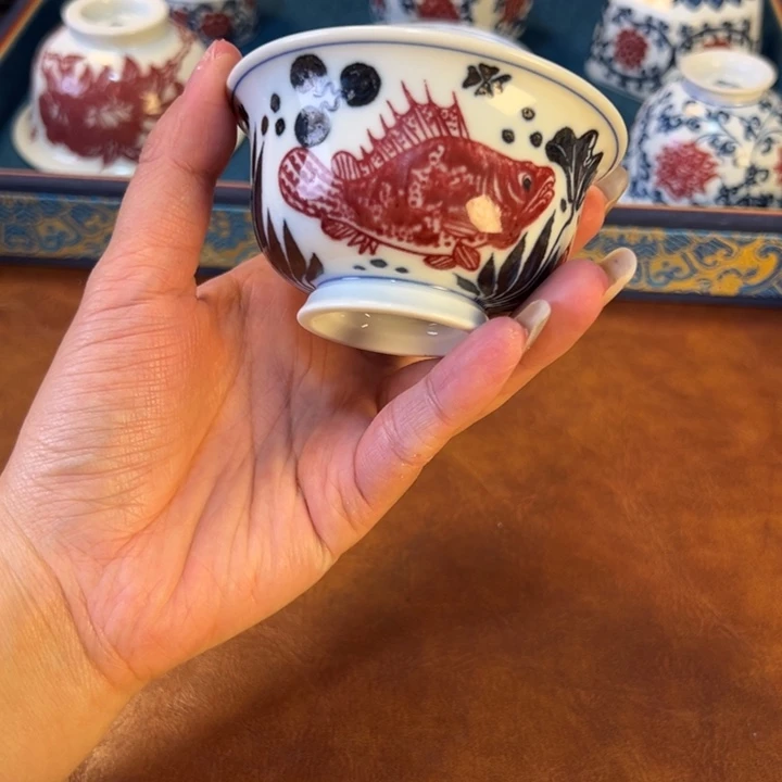 瓷片景德镇陶瓷手工手绘