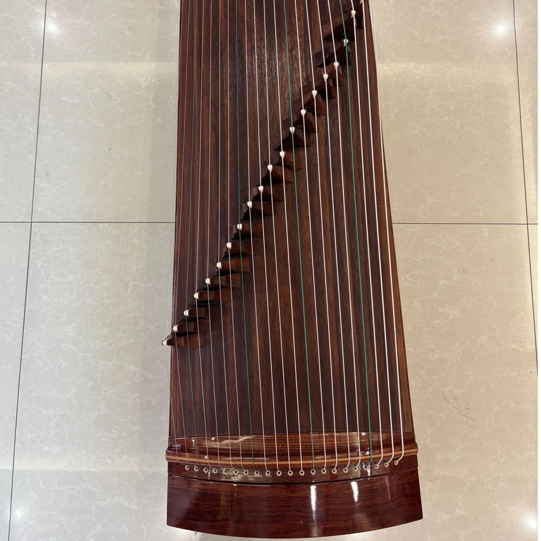 半挖便携21弦1米古筝