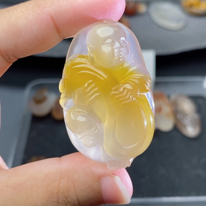 【闪购商品】未镶嵌定制玛瑙吊坠