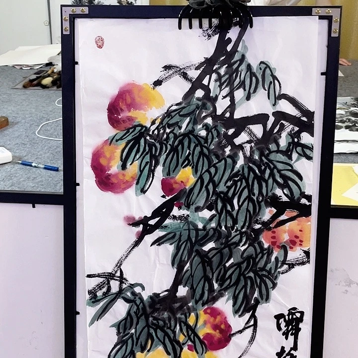 国画张圣敏先生纯手绘作品