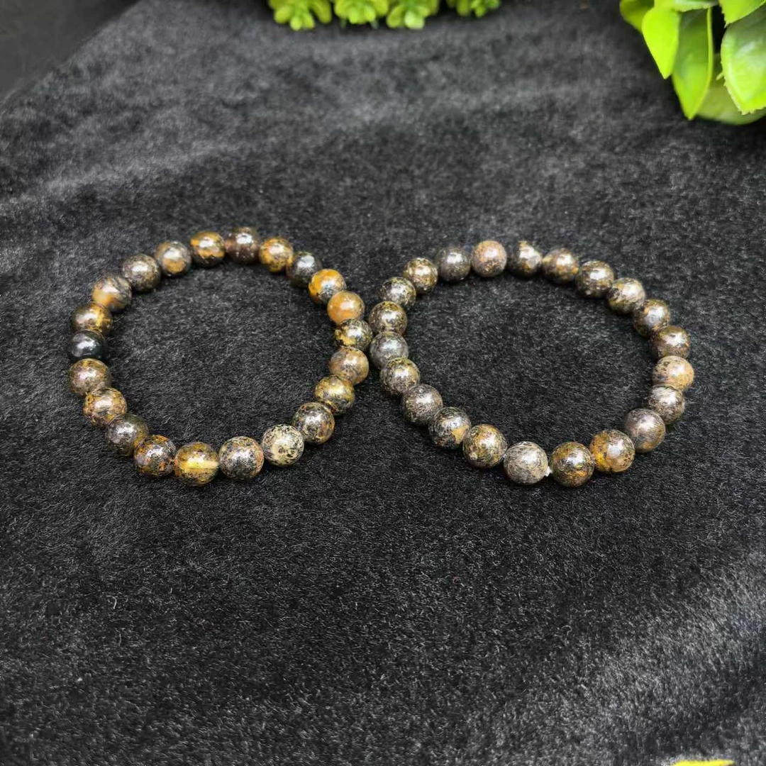 M2642【福嘟嘟】十架天翁琥珀翳珀手串-送礼佳品-多样性只发一件