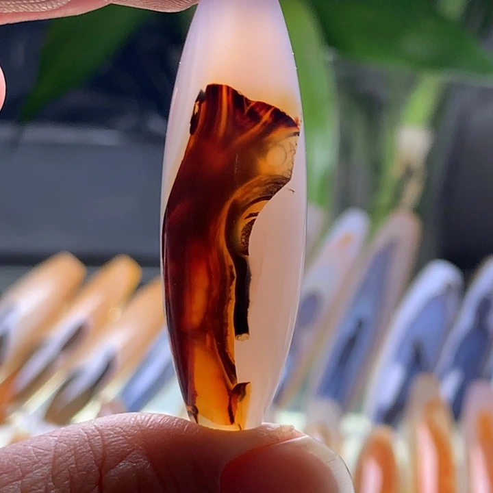 未镶嵌玛瑙/玉髓珠宝半成品42