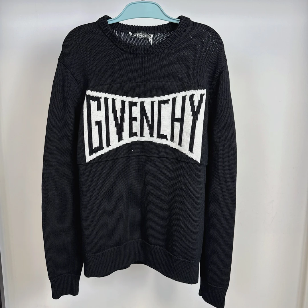 全新未使用 Givenchy/纪梵希 纪梵希大logo毛衣/M码