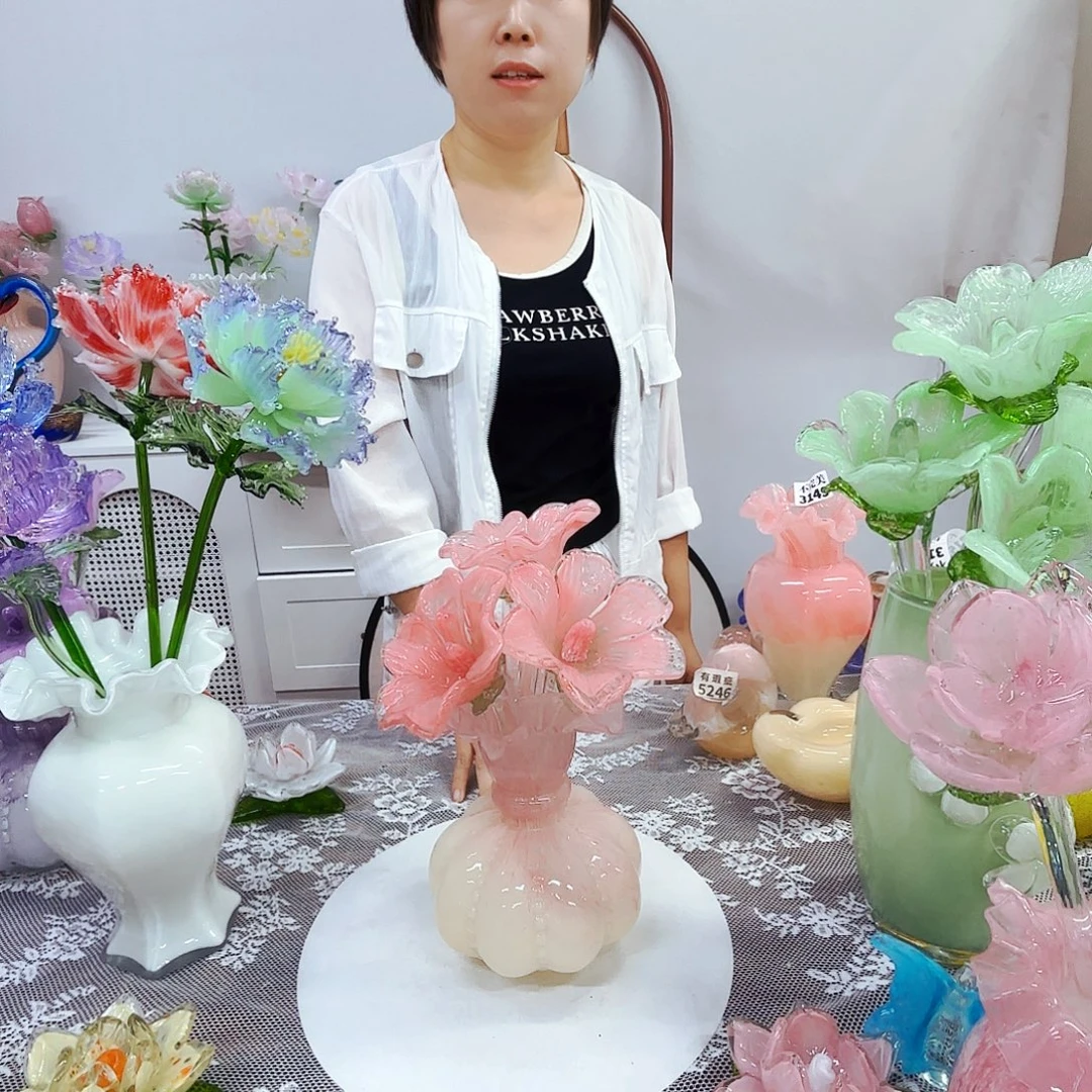 琉璃花瓶花器艺术品