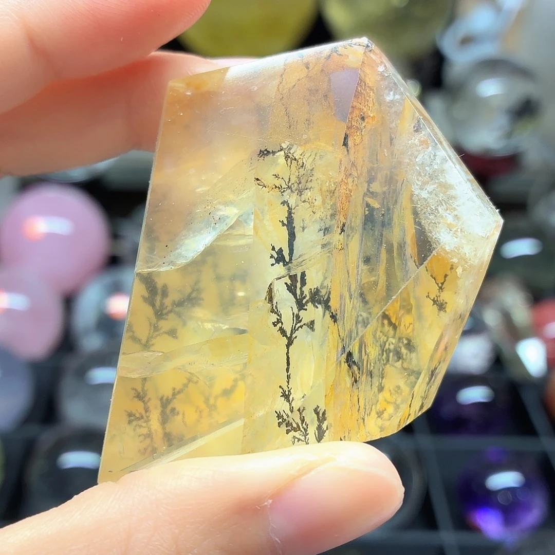 水晶珠宝半成品未镶嵌发财树随行