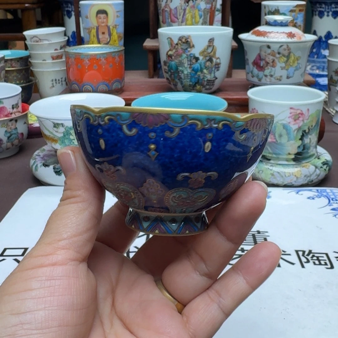 景德镇手工手绘展示