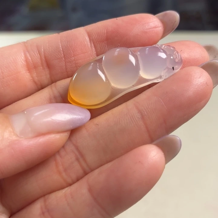 玛瑙/玉髓未镶嵌吊坠(不含链)