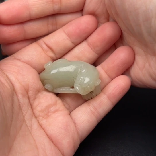 未镶嵌和田玉挂件张*庆