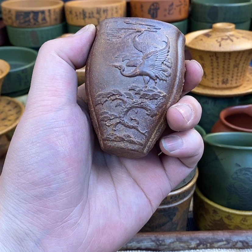 【闪购商品】紫砂杯子宜兴全手工紫砂杯