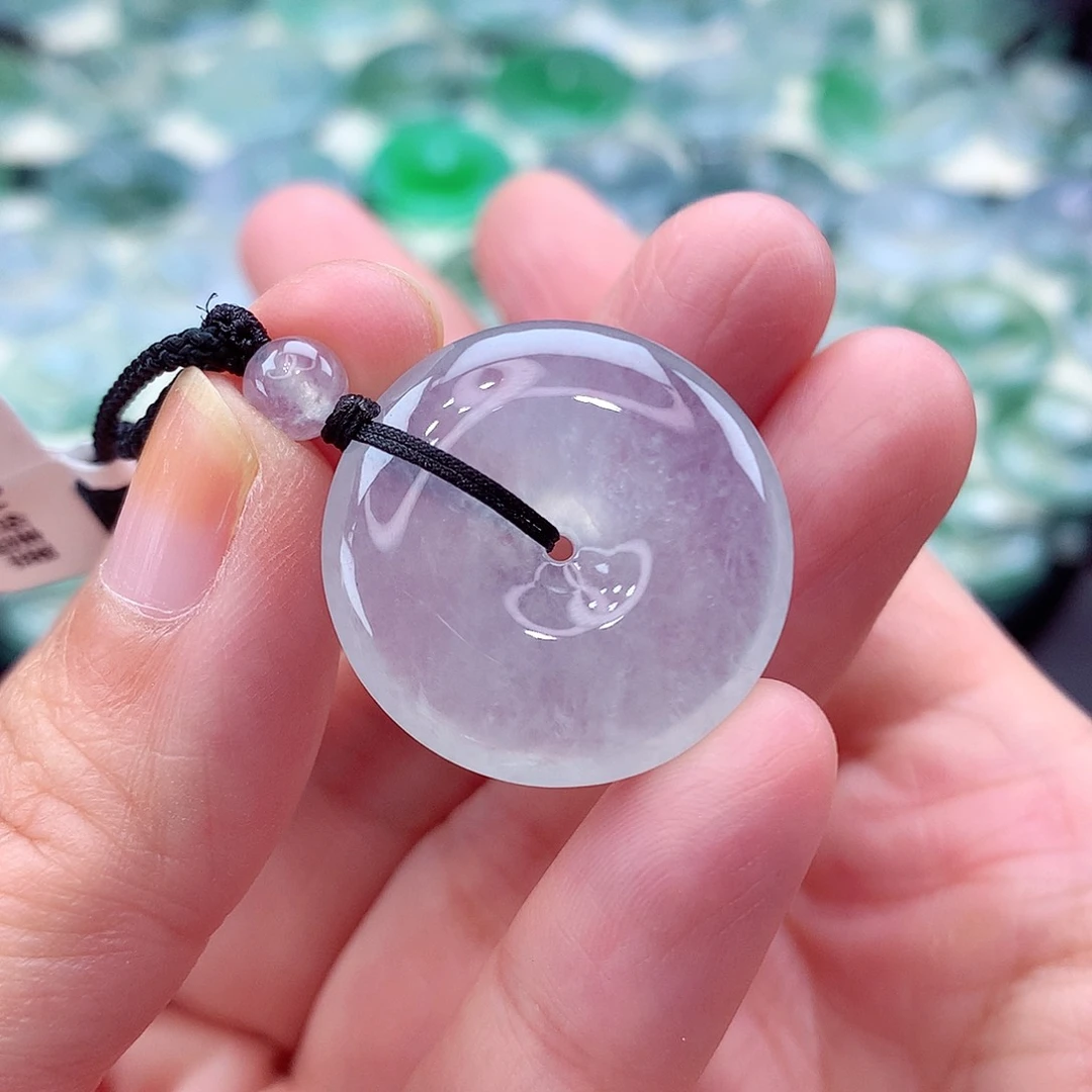 颈饰未镶嵌翡翠编号20-尺寸24/5.5