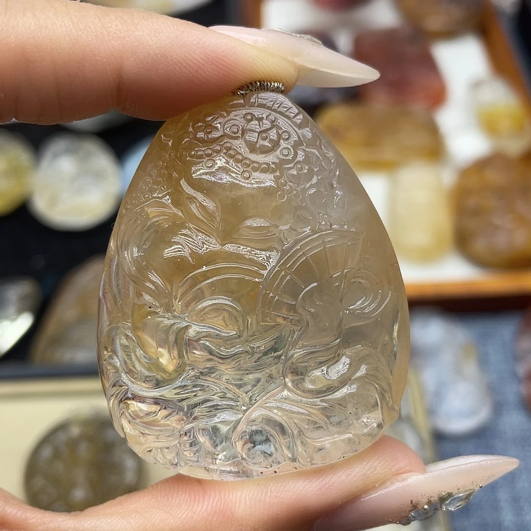 颈饰未镶嵌水晶天然