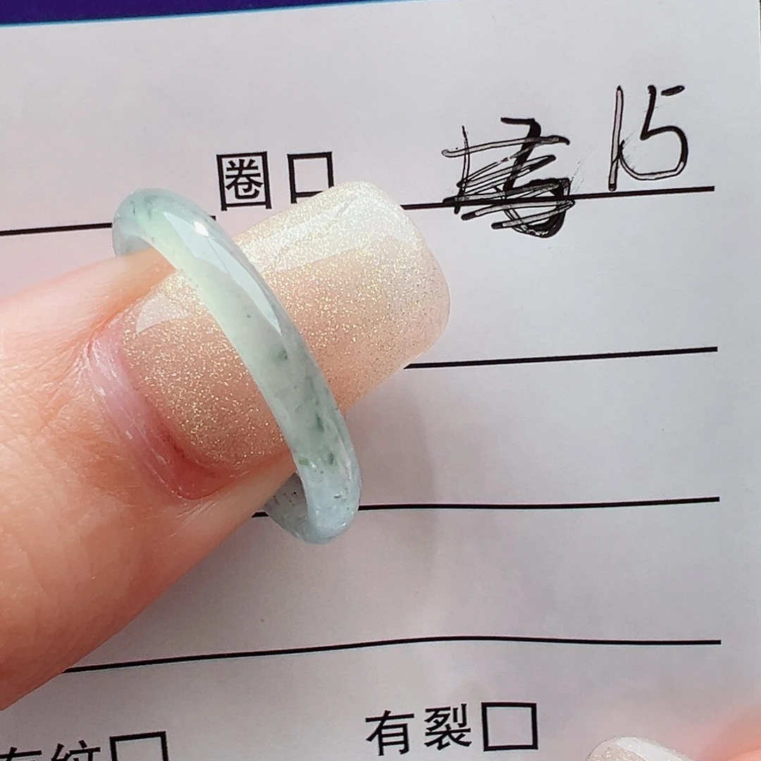未镶嵌戒指翡翠w**y翡翠