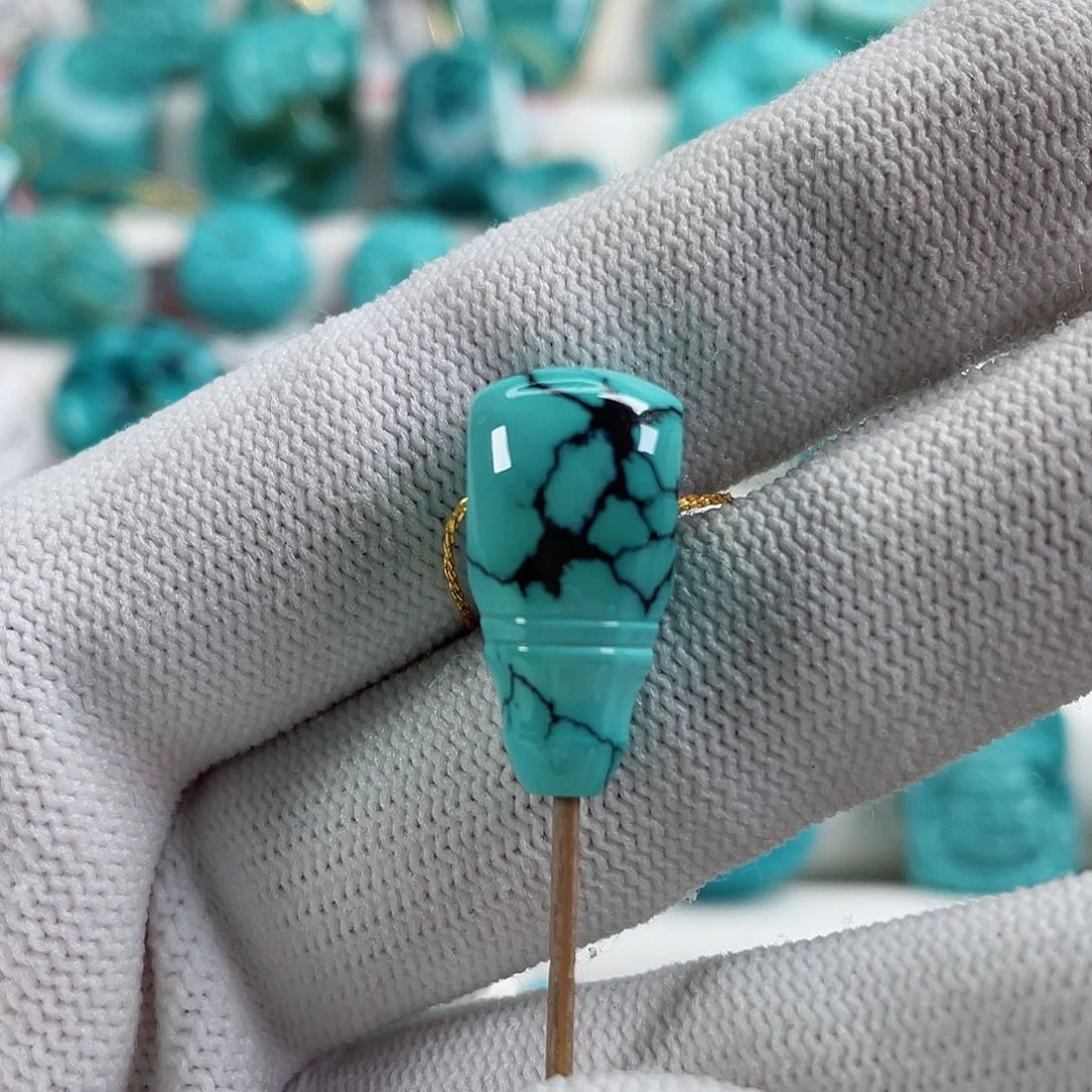 绿松石车挂未镶嵌用****3