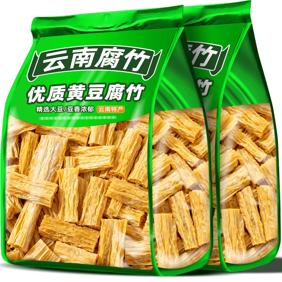 云南黄豆腐竹干货美味豆腐皮腐竹段凉菜火锅食材炒菜豆制品袋装