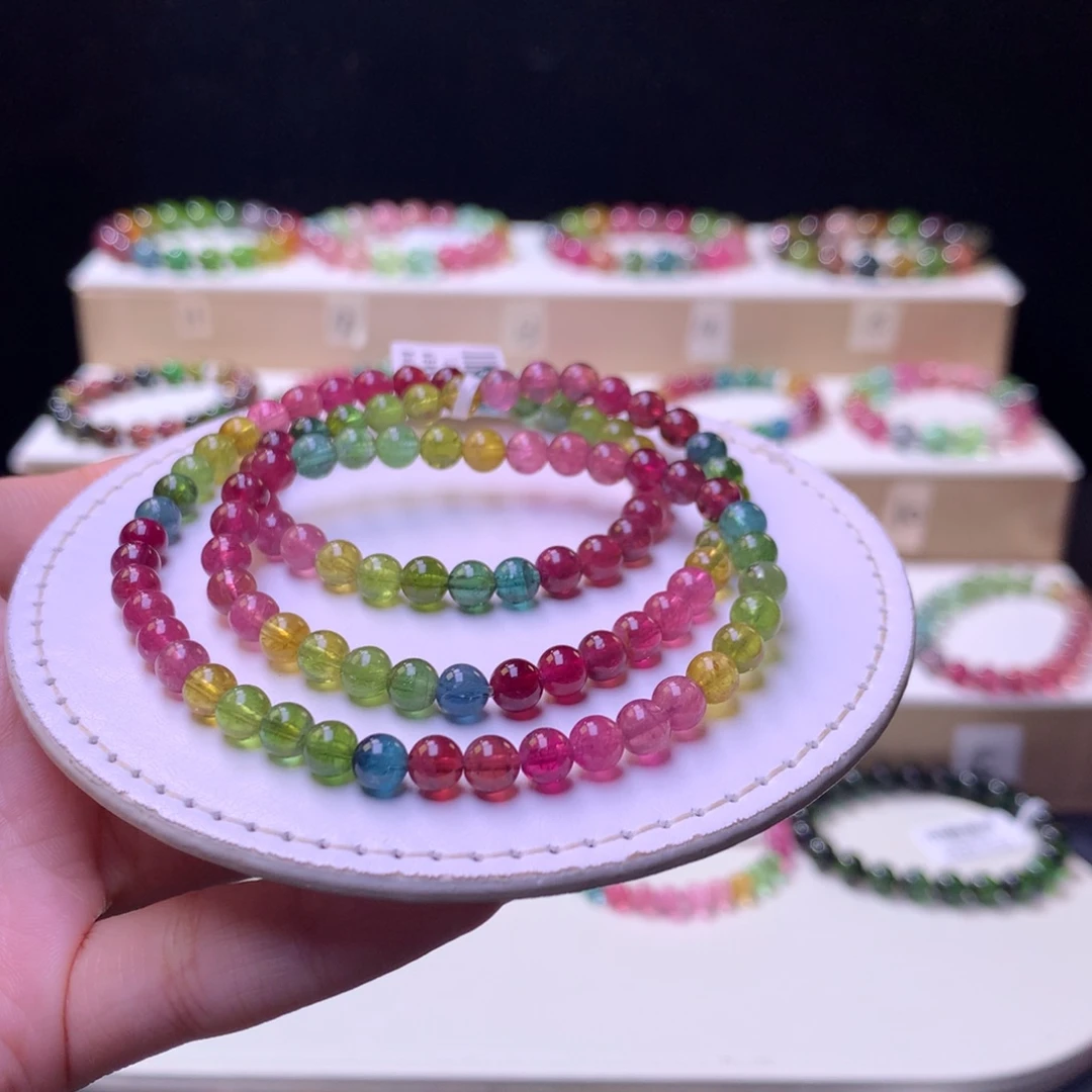 未镶嵌手链碧玺碧玺