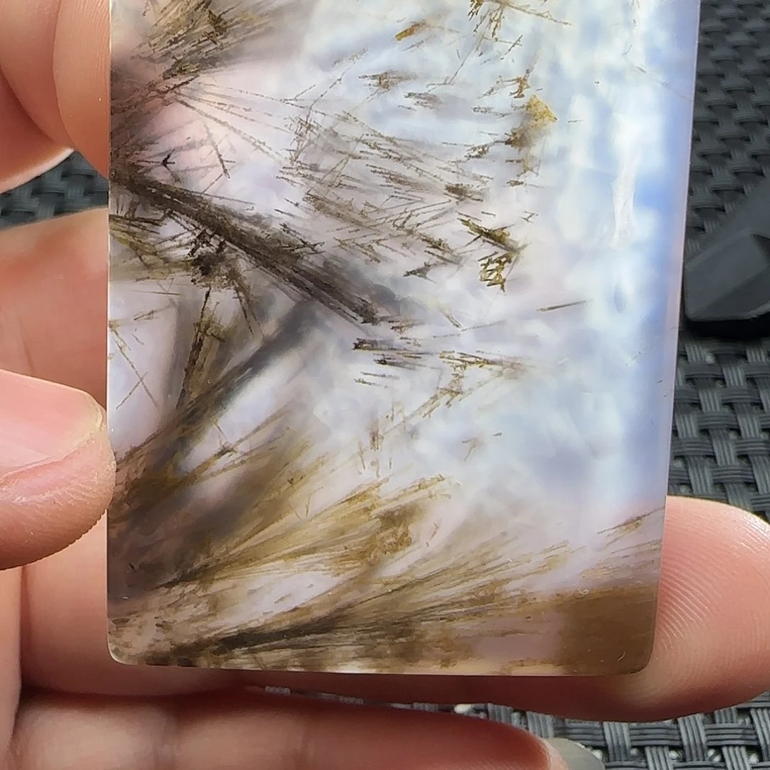 玛瑙/玉髓颈饰未镶嵌海**彩