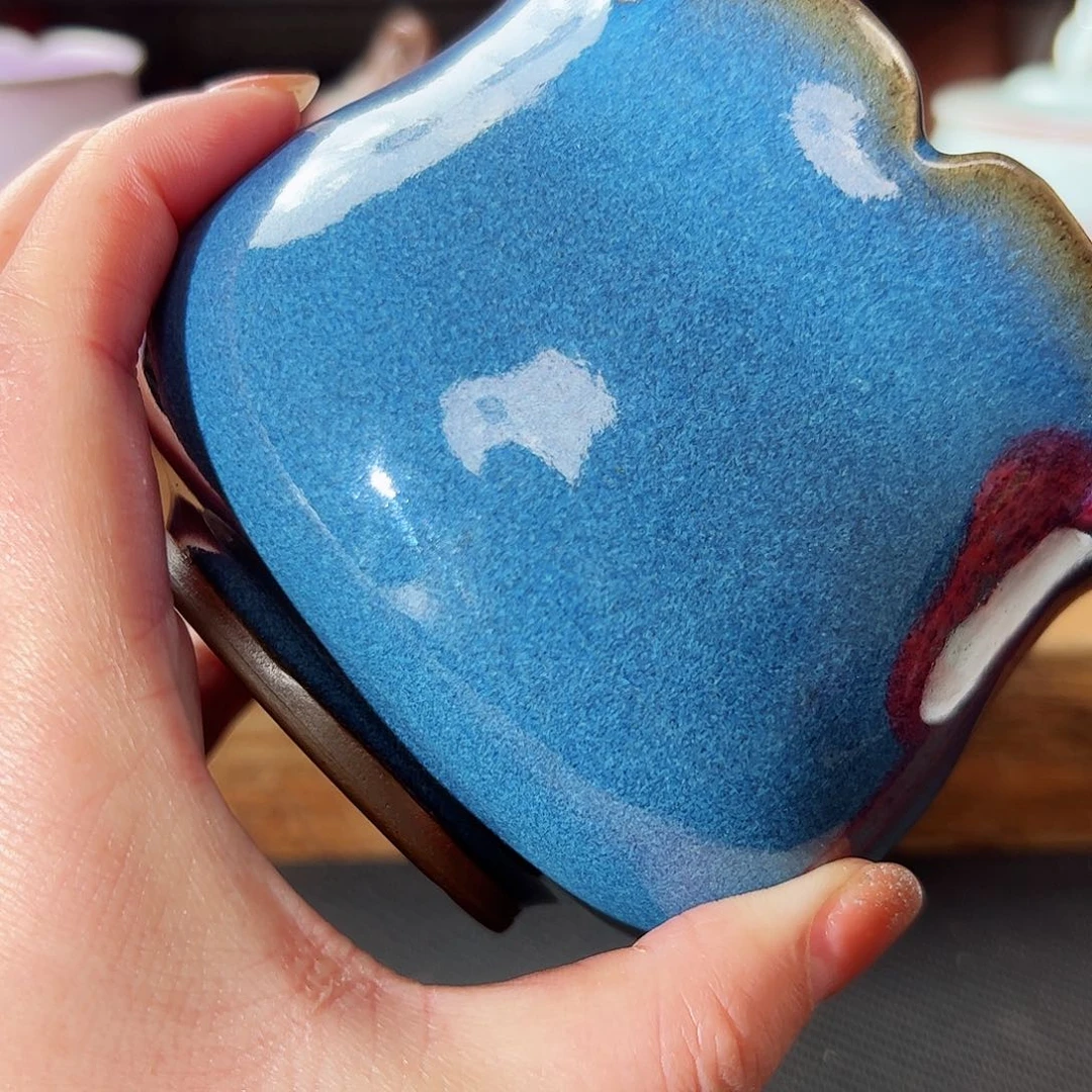 摆件美****P钧瓷艺术作品