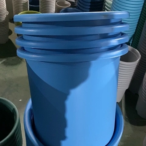 树脂微瑕9号4个无托蓝色