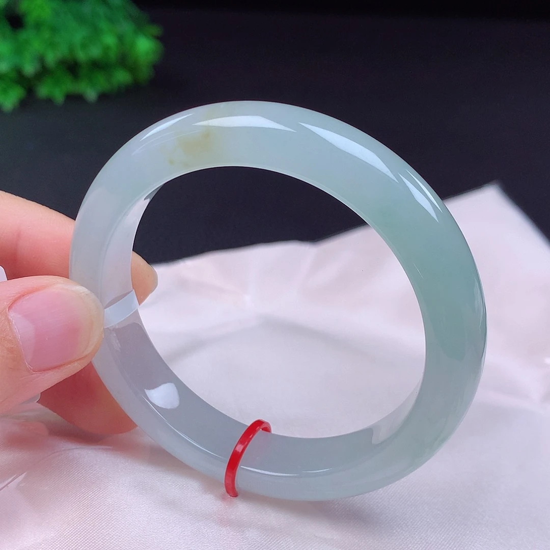 翡翠未镶嵌手镯52圈681501