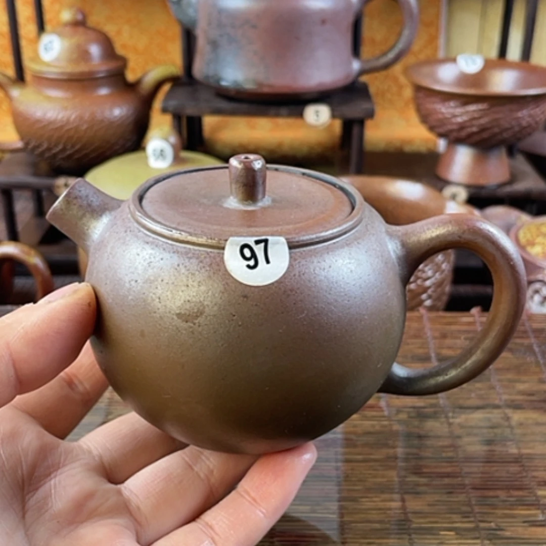 【闪购商品】柴烧茶壶200毫升左右微瑕福利