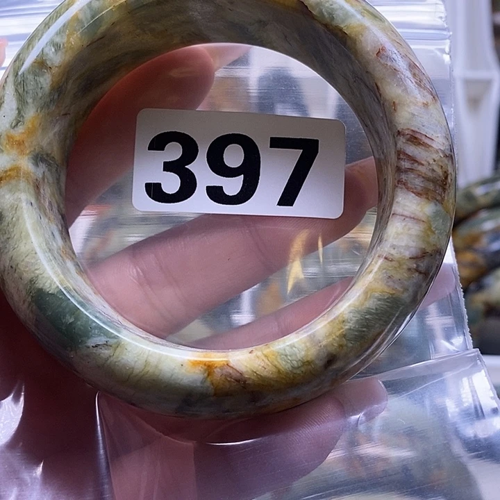 静***惜蛇纹石玉未镶嵌手镯