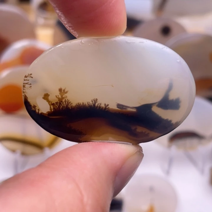 玛瑙/玉髓未镶嵌吊坠(不含链)