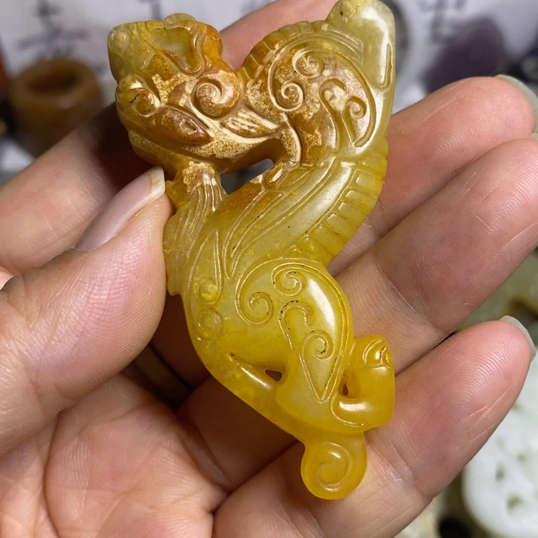 和田玉（糖玉）未镶嵌颈饰