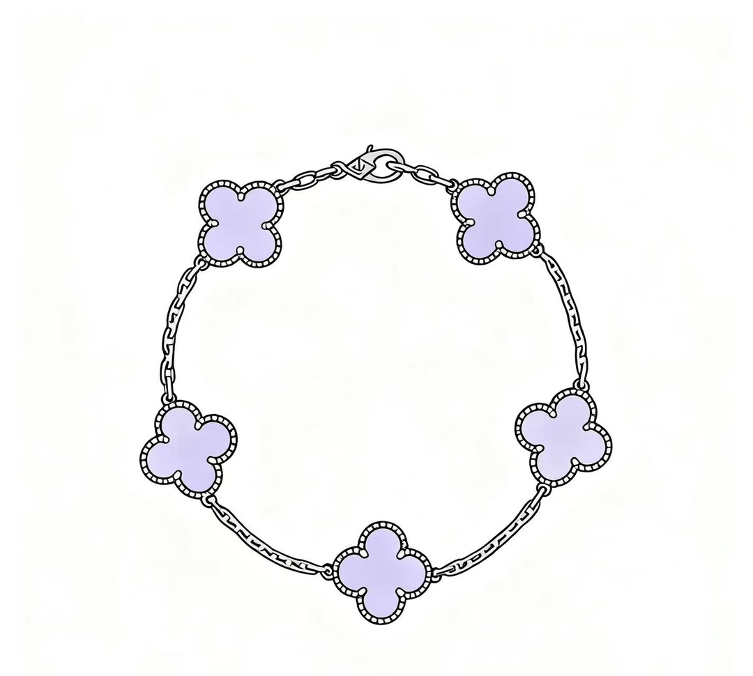 五朵小花经典情侣手链（未拆封款）