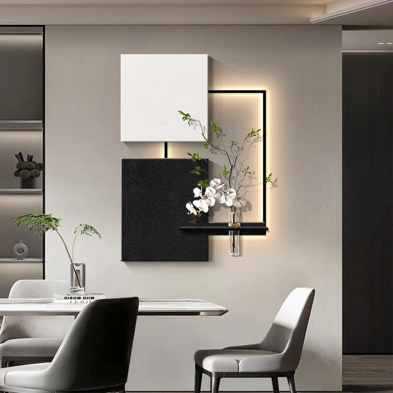 现代轻奢客厅装饰画高级感玄关挂画立体砂岩抽象餐厅壁画2025新款