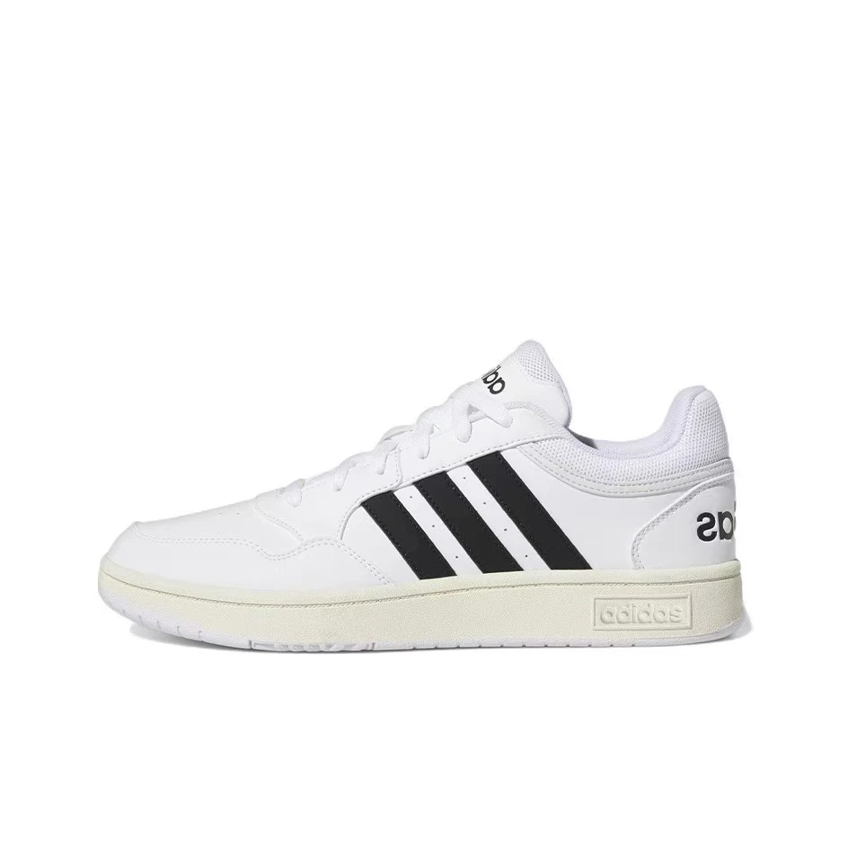 【微瑕】adidas/阿迪达斯 皮革舒适休闲低帮板鞋男款白 GY5434
