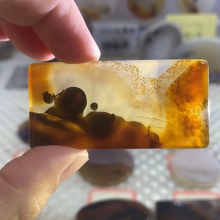 玛瑙/玉髓合金颈饰