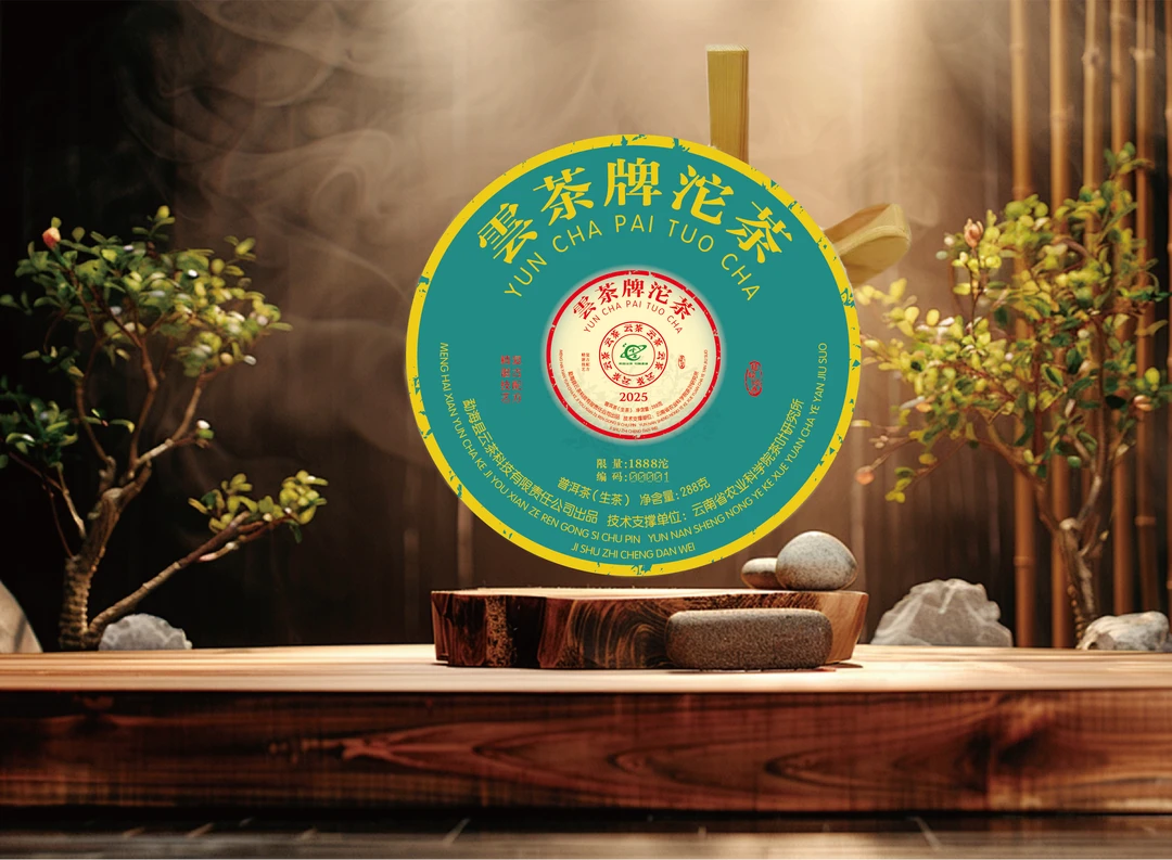 【云茶】云牌八八青沱茶288克普洱茶生茶2025年