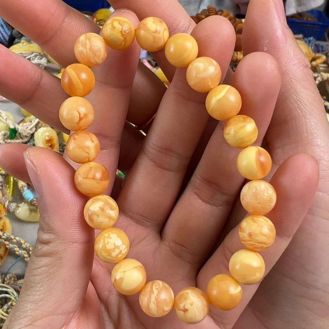 蜜蜡裸石未镶嵌蜜蜡