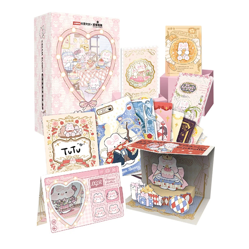 【平拆】卡盟文创x奶物联盟《CreamBunny奶油兔限量珍藏卡》