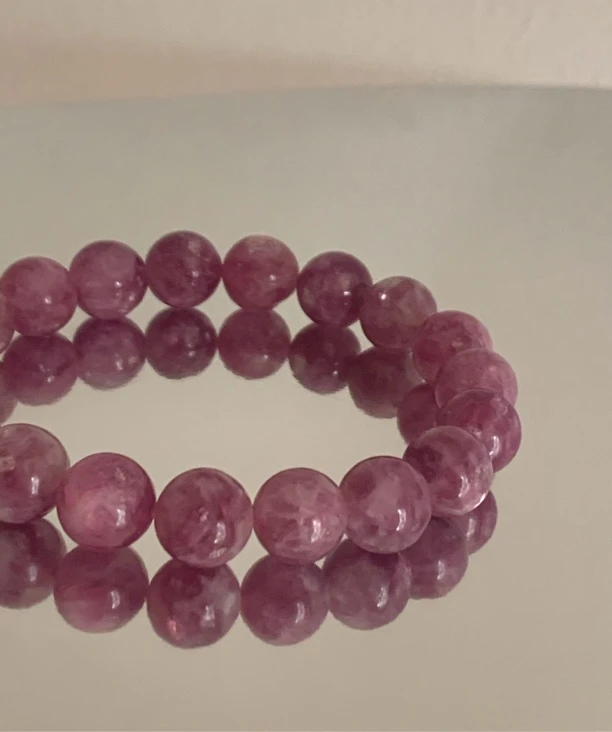 合成金属手链 紫祖母手串 卡10